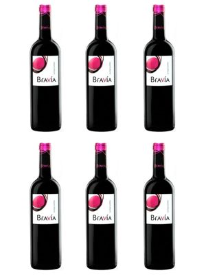 Vino Tinto Vega Bravia . Caja 6 Botellas