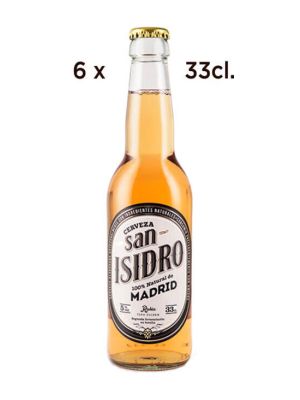 Pack 6 Cervezas Artesanas San Isidro Rubia de Madrid