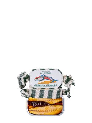 Caballa Canalla Curry y Pimiento Picante La Curiosa Lata120Gr