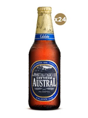 Cerveza Chilena Austral Calafate Ale Caja de 24