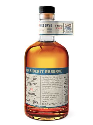 Ginebra Siderit Reserve Rum Barrel