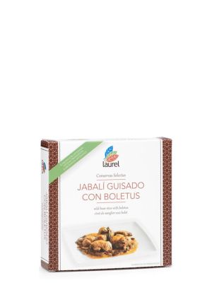 Jabalí Guisado Con Boletus