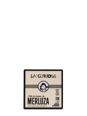 Paté de Huevas de Merluza La Curiosa Lata 125Gr