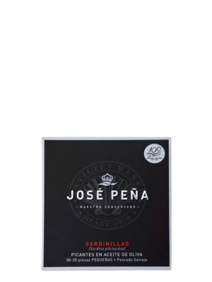 Sardinillas en Aceite de Oliva Muy Pequeñas Jose Peña 30/35 piezas