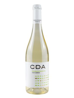 Vino Blanco CDA Corona de Aragón Macabeo y Chardonnay